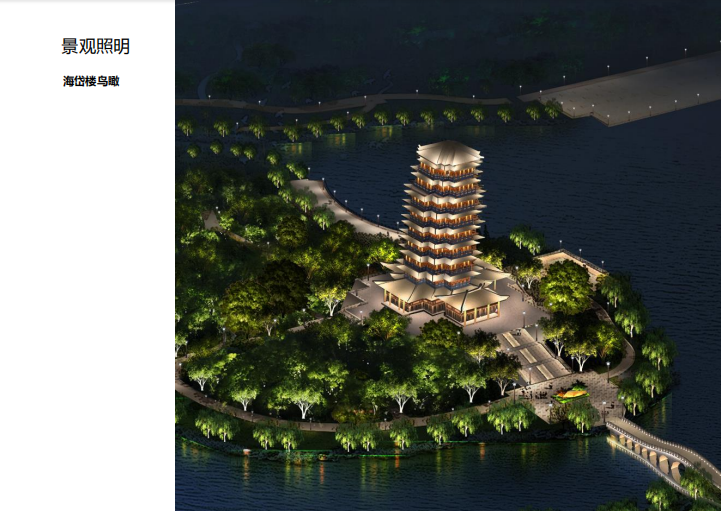 齊盛湖公園照明