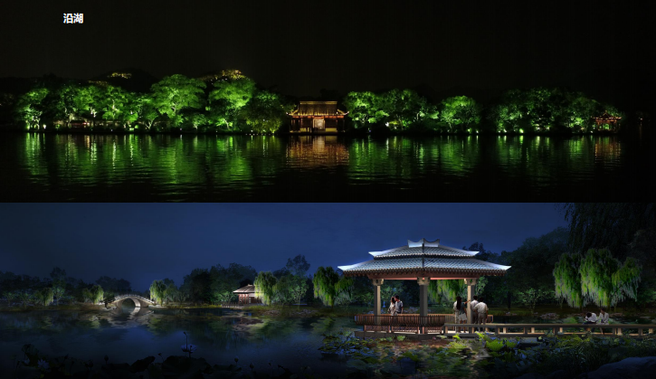 齊盛湖公園照明