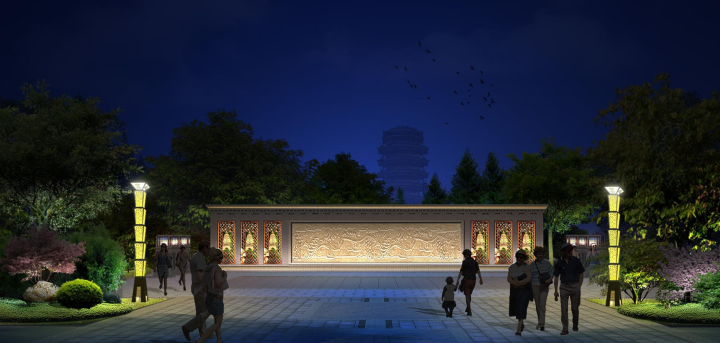 齊盛湖公園照明
